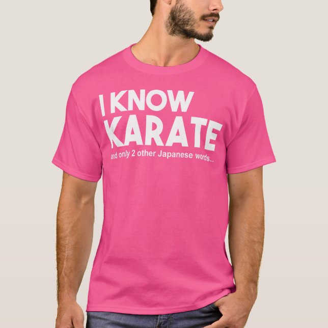 Camiseta Karate Funny (Frente)