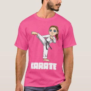 Camiseta Karate Girl Karate Kid - Luto Cute Kyokushin