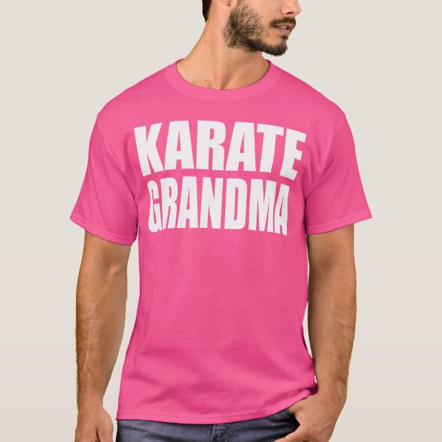 Camiseta Karate Grandma Shirt (Frente)