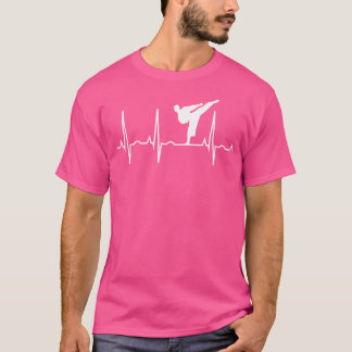 Camiseta Karate Heartbea Artes Marciais Perfeitas Karate
