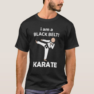 Camiseta Karate I am Black Belt Karate