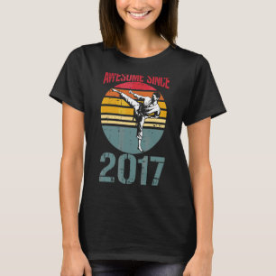 Camiseta Karate Incrível Desde O Aniversário De 5 De 2017 D