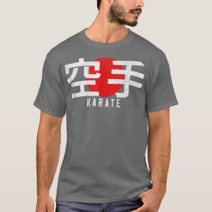 Camiseta Karate Kanji Martial Arts Japão GYM Dojo Japonês