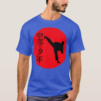 Camiseta Karate Kick Martial Arts Japonês