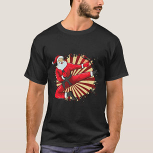 Camiseta Karate Kick Papais noeis Judo Taekwondo Martial Ar