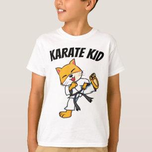 CAMISETA KARATE KID KIDS CAT T SHIRTS