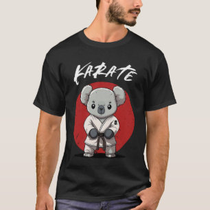 Camiseta Karate Koala Karateka Boys e Girls Karate Koala
