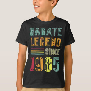 Camiseta Karate Legend 1985, 40 anos treinador desportivo 4