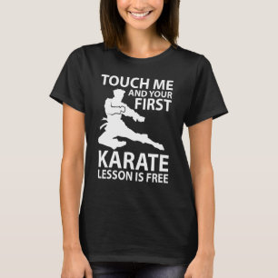 Camiseta Karate Lesson Karateka Arts Professora de Artes Ma