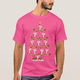 Camiseta Karate Lover Xmas Papais noeis de iluminação Karat