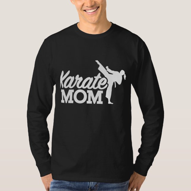 Camiseta Karate Mãe (Frente)