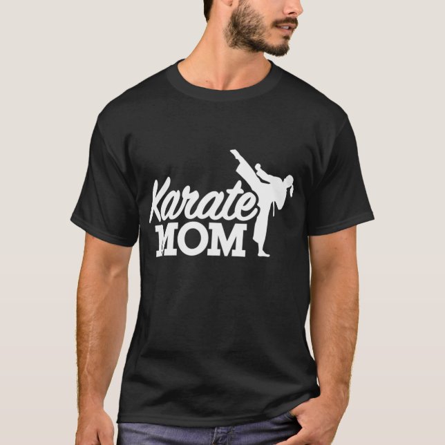 Camiseta Karate Mãe (Frente)