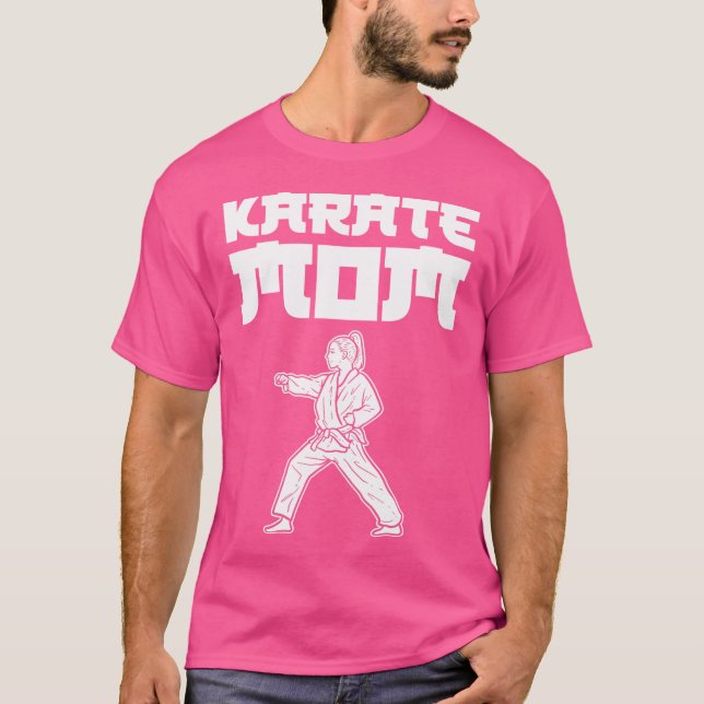Camiseta Karate Mãe (Frente)