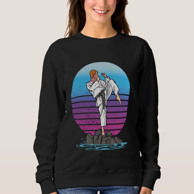 Camiseta Karate marcial combate artista de autodefesa despo (Frente)