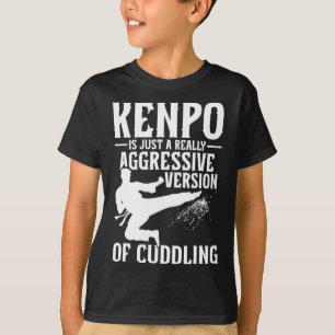 Camiseta Karate Martial Arts Rapariga Lady Kenpo.
