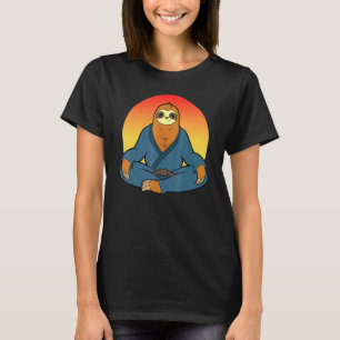 Camiseta Karate Master Martial Arts Jiu Jitsu Sloth 4