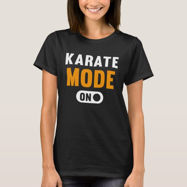 Camiseta Karate Mode on (Frente)