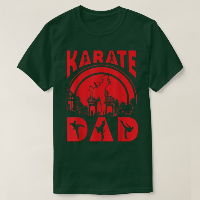 Camiseta Karate Pai (Frente do Design)