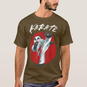 Camiseta Karate Panda - Karate Japonês MMA Lutando
