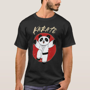 Camiseta Karate Panda Meninos e Meninas Karate Panda