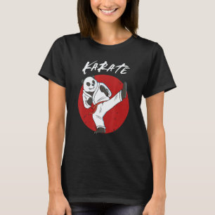 Camiseta Karate Panda Meninos e Meninas Karate Panda