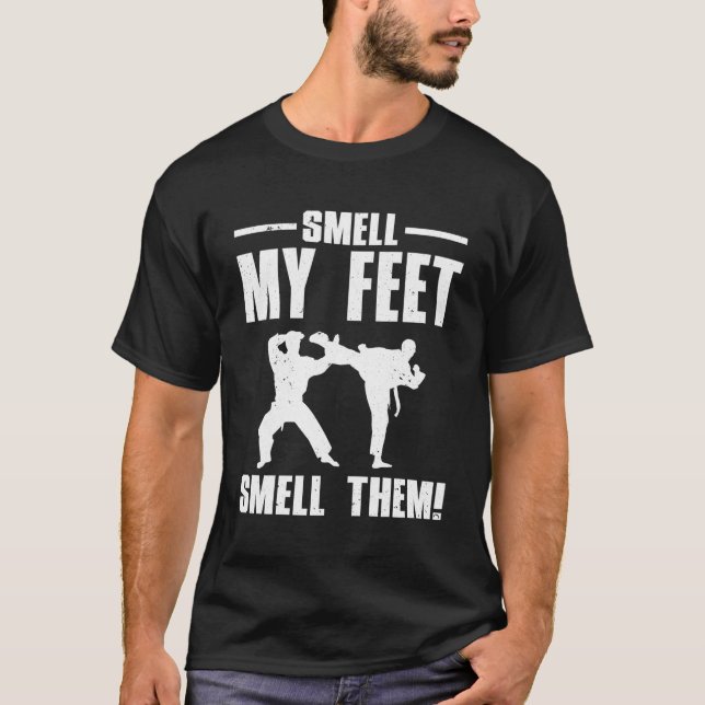 Camiseta Karate Para Instrutor Mial Taekwondo (Frente)