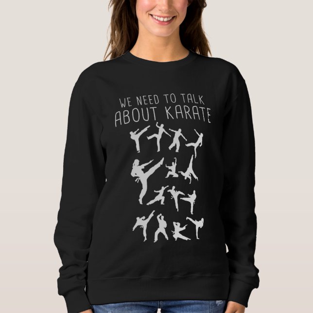 Camiseta Karate - Precisamos Falar Com Karate (Frente)