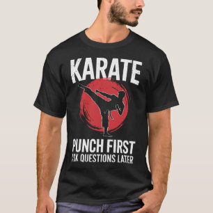 Camiseta Karate Punch - Primeira Pergunta Mais Tarde