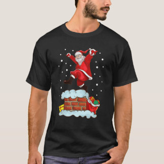 Camiseta Karate Santa Claus Christmas Kung Fu Taekwondo MMA