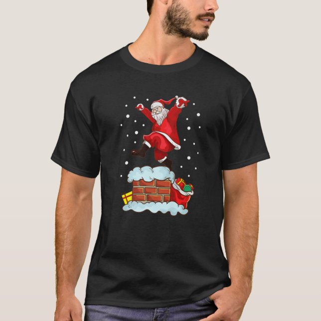 Camiseta Karate Santa Claus Natal Kung Fu Taekwondo MMA (Frente)
