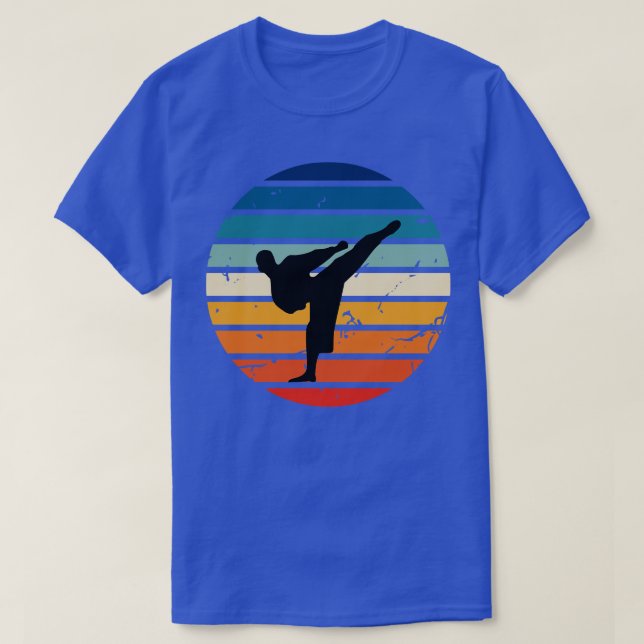 Camiseta Karate Taekwondo Judo retro TSirt (Frente do Design)