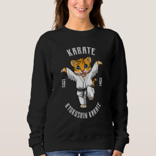 Camiseta Karate Tiger Crane Kick Karate Japão Lutando