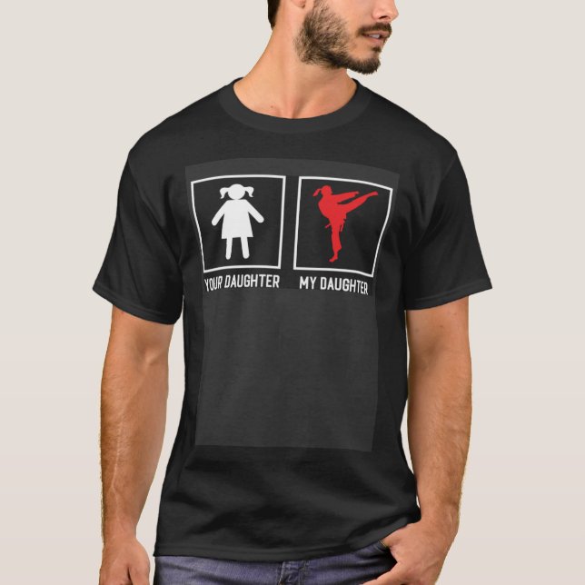 Camiseta Karate Uniform para combinar Karate Pants e Karate (Frente)