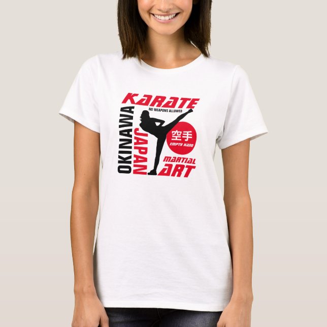 Camiseta Karate Woman (Frente)