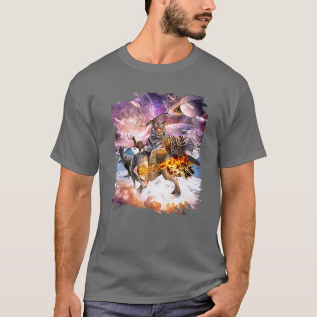 Camiseta Karate Yin Yang Tiger Dragon (Frente)