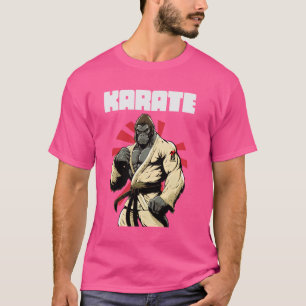 Camiseta Karateka e Gorila de Karatê