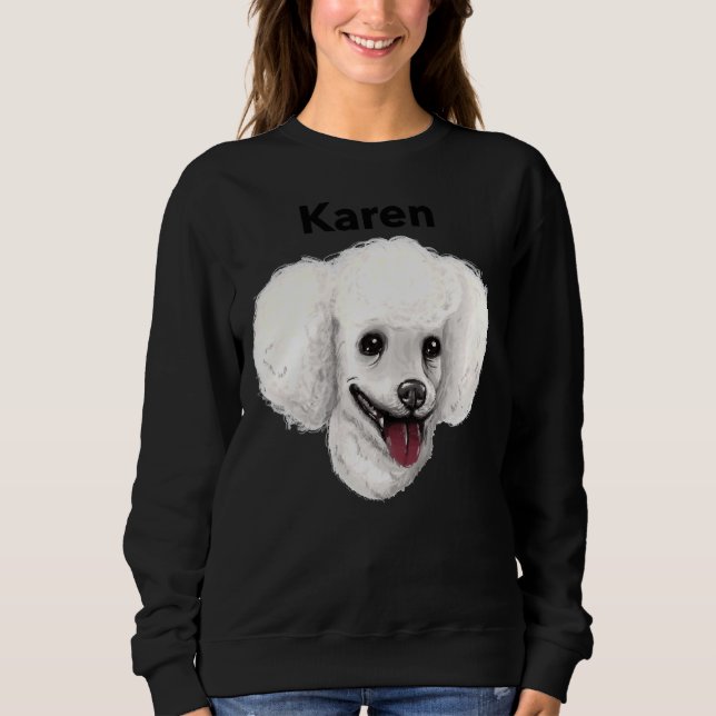 Camiseta Karen Dog Poodle (Frente)