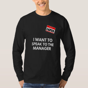 Camiseta Karen Eu Quero Falar Com O Gerente Fantasia De Hal