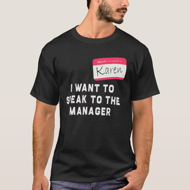 Camiseta Karen Halloween Costume - Engraçado (Frente)