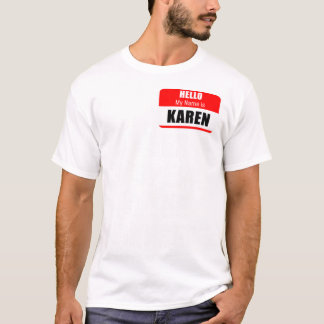 Camiseta Karen Halloween, Fale Com O M