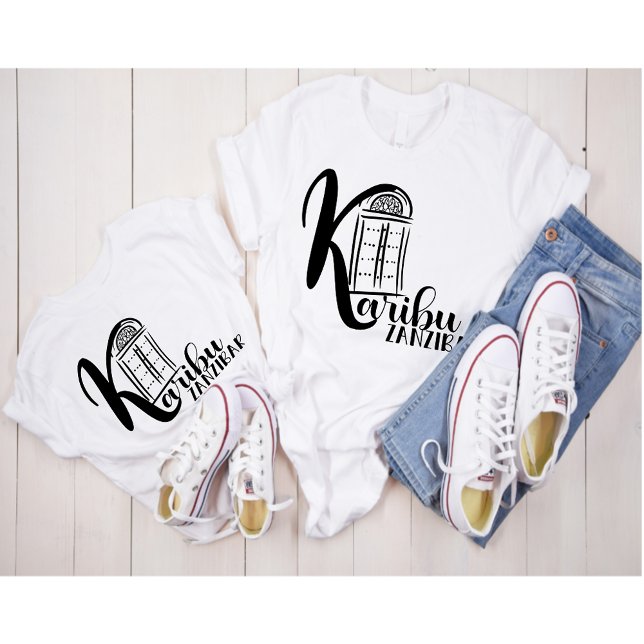 Camiseta Karibu Zanzibar (Criador carregado)