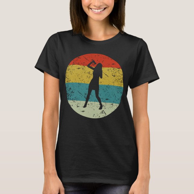 Camiseta karioke retro vintage silhouette 70s (Frente)