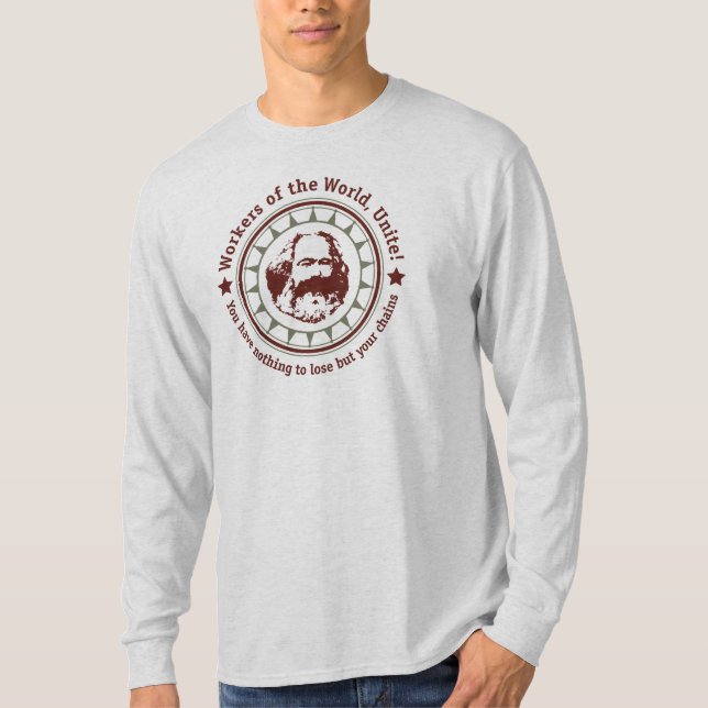 Camiseta Karl Marx (Frente)