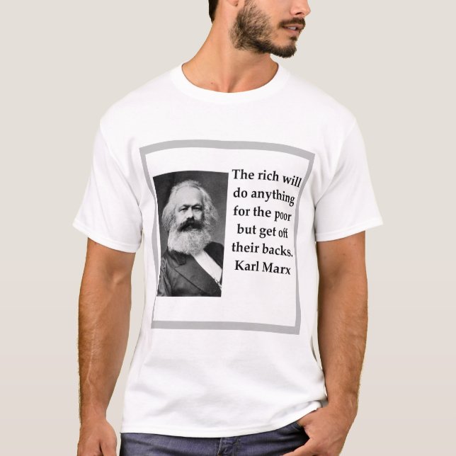 Camiseta Karl Marx (Frente)