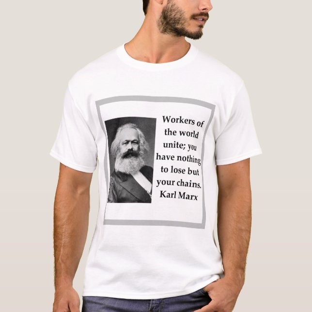 Camiseta Karl Marx (Frente)