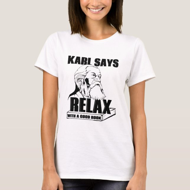 Camiseta Karl Marx (Frente)