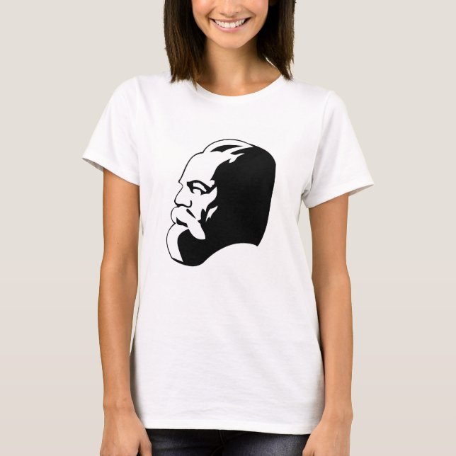 Camiseta Karl Marx, Communism, Socialism, Soviet Union (Frente)