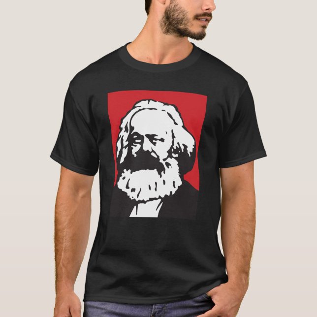 Camiseta Karl Marx - Communism Socialist  (Frente)