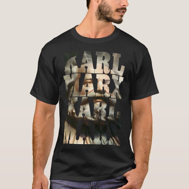 Camiseta Karl Marx, comunista legal Marx 1 (Frente)