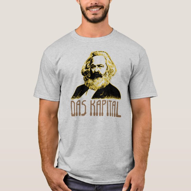 Camiseta Karl Marx - Das Kapital (Frente)